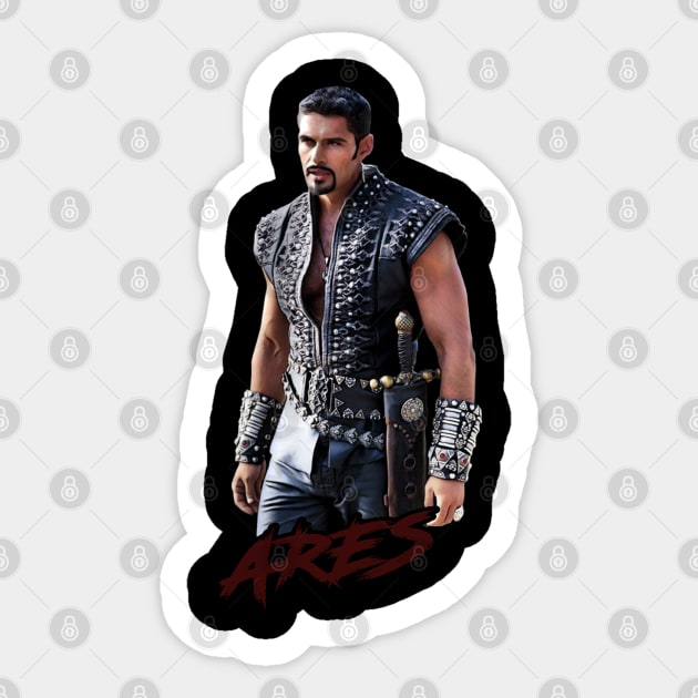 Ares Sticker by CharXena
